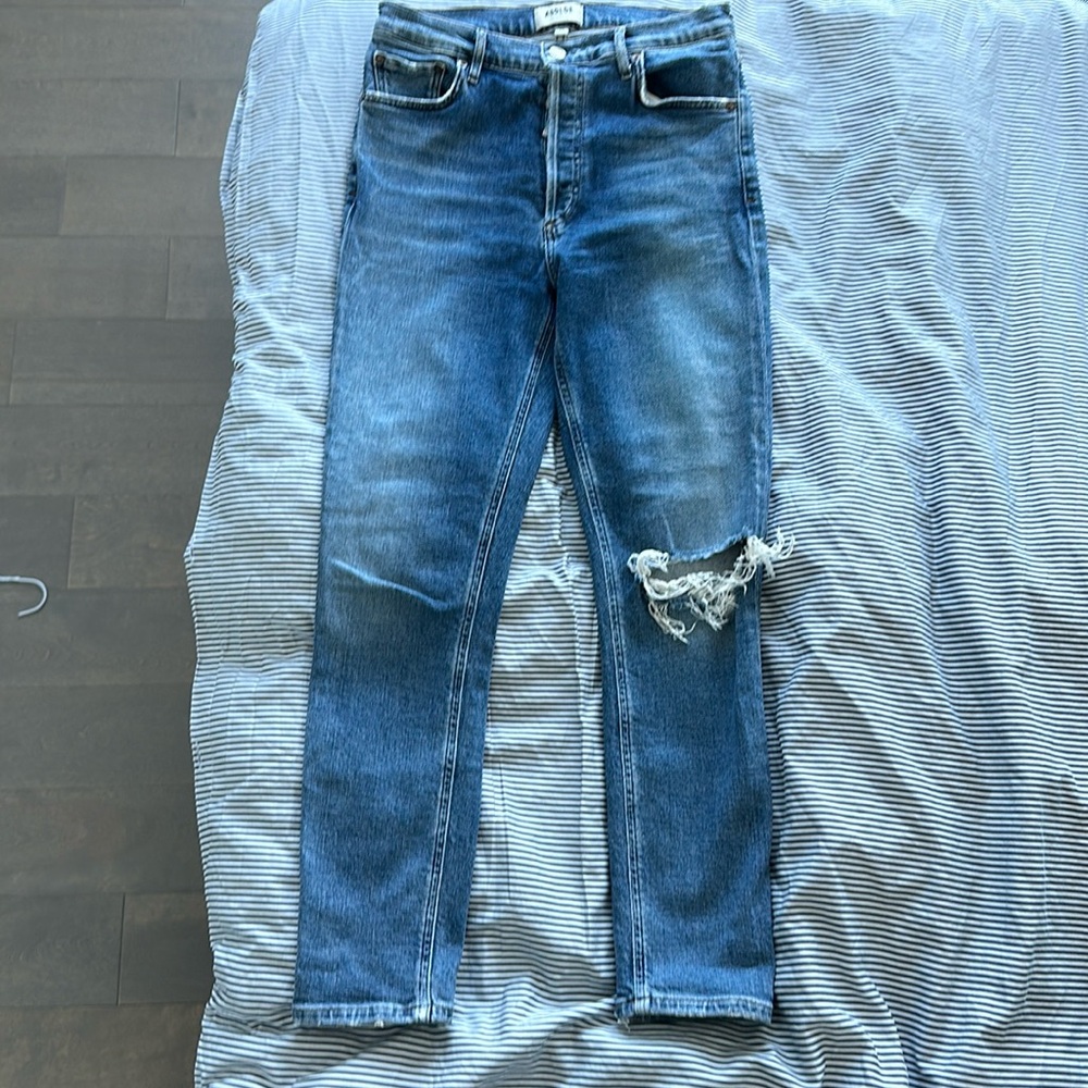 Agolde distressed denim